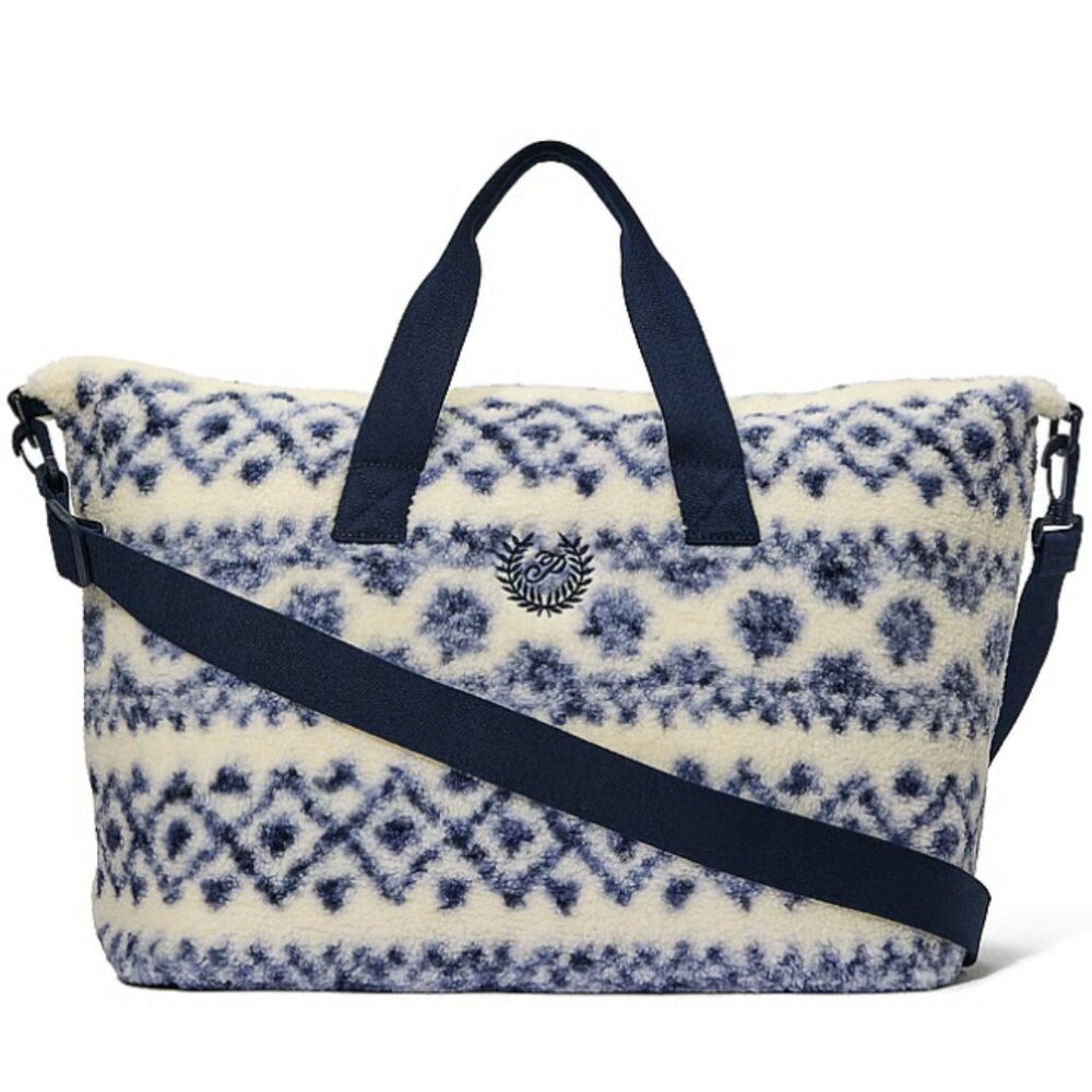 NWT Victoria's Secret Cozy Plush Weekender Bag
